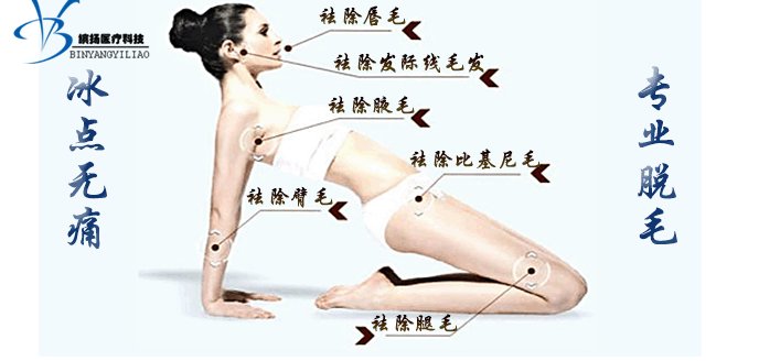 808半導(dǎo)體激光脫毛儀安全無痛脫毛