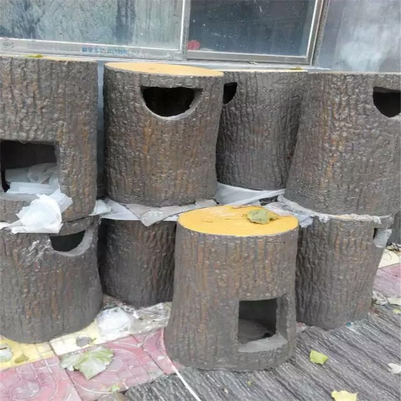 河南水泥仿木廊架坐凳花箱*漆 供河南水泥仿木廊架坐凳花箱*漆