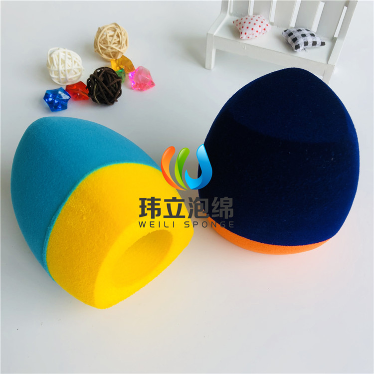 加厚植絨麥克風(fēng)海綿套  異形海綿話筒套