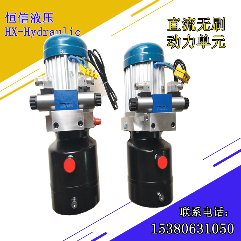 無(wú)刷直流動(dòng)力單元60V電動(dòng)液壓泵 電動(dòng)環(huán)衛(wèi)車(chē)液壓泵廠家直銷(xiāo) 吊桶三輪車(chē)液壓泵站批發(fā)價(jià)格