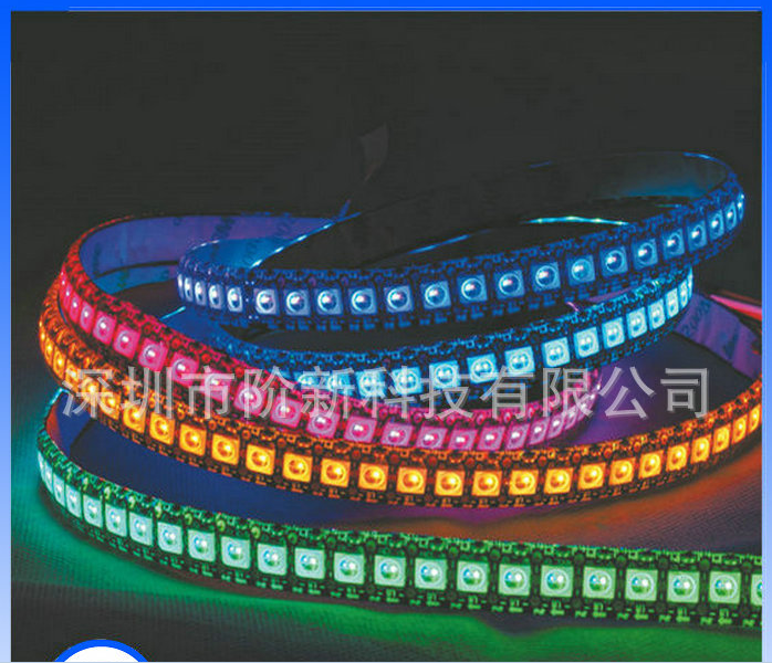 APA102幻彩燈條 全彩內(nèi)置芯片LED sk6812內(nèi)置芯片燈珠
