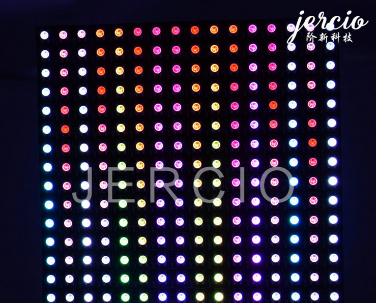 led柔性全彩像素屏 兼容WS2812B SK6812 點(diǎn)陣顯示屏 16*16個(gè)像素