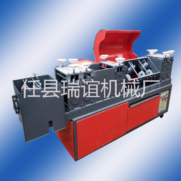 供應(yīng)瑞誼鋼管調(diào)直機(jī) 新型腳手架鋼管調(diào)直除銹刷漆一體機(jī)