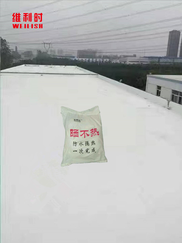 屋面冷施工：曬不熱+丙綸布