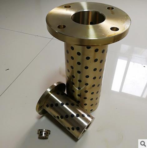 石墨銅套 銅套生產(chǎn)廠(chǎng)家 紹興銅套批發(fā) 銅套采購(gòu) 無(wú)油軸承 石墨銅套廠(chǎng)家 高力黃銅加石墨