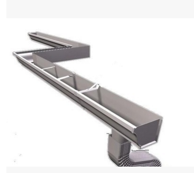 彩鋁天溝 雨水管鋁合金成品天溝檐溝別墅屋檐陽光房雨水槽落水系統(tǒng)排水管