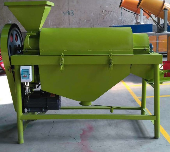 大豆除塵機(jī)去除糧食表面浮塵的設(shè)備 豆類拋光機(jī)