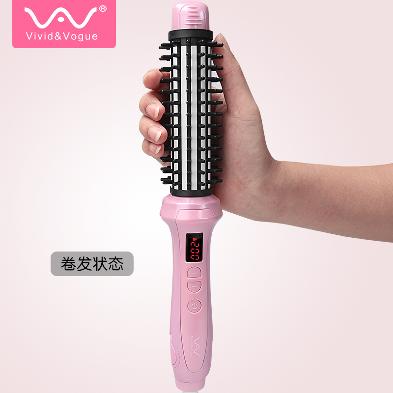 Vivid&Vogue唯戈059 陶瓷負(fù)離子直發(fā)器卷直兩用神器卷發(fā)器卷發(fā)棒