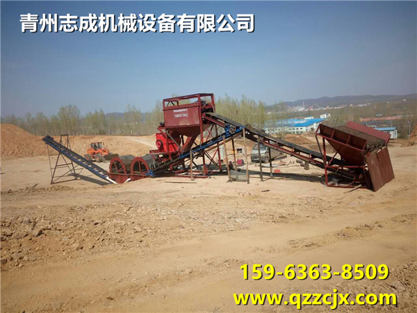 70噸砂石料洗砂機(jī)分級(jí)制砂水洗砂賺錢(qián)嗎？159-6363-8509