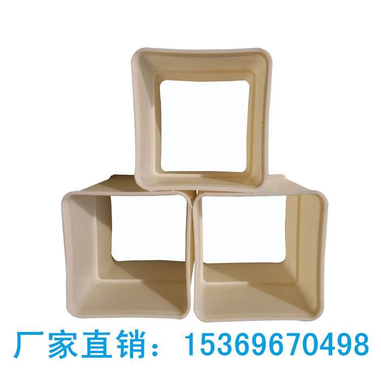 塑料方管接頭62#75#92#107#162#一四六九單孔pvc柵格管接頭PVC1469孔格柵管直接廠家直銷