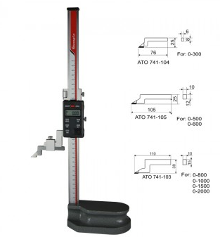 0-300電子數(shù)顯高度卡尺