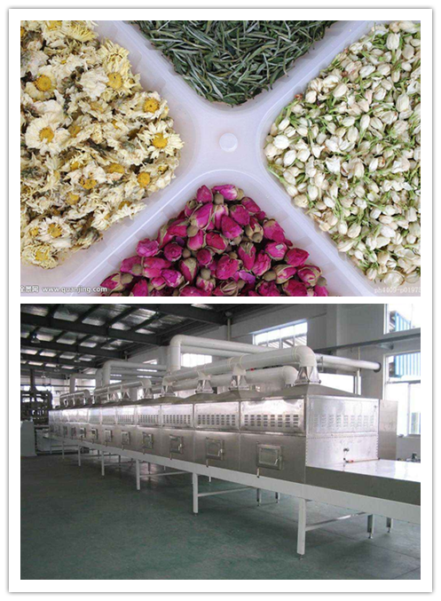 腐竹/花茶/茉莉花微波烘干機(jī)