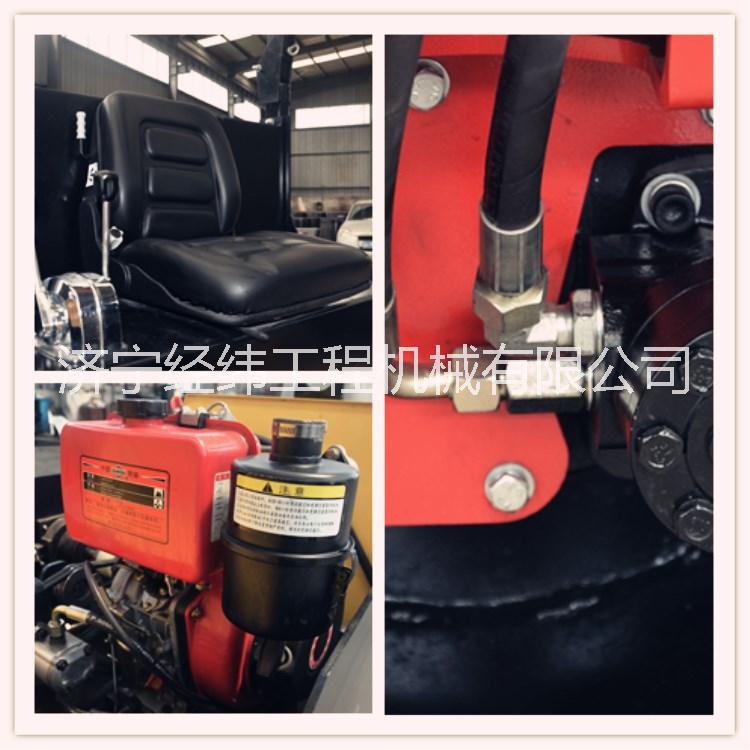 小型單鋼輪壓路機，1噸壓路機