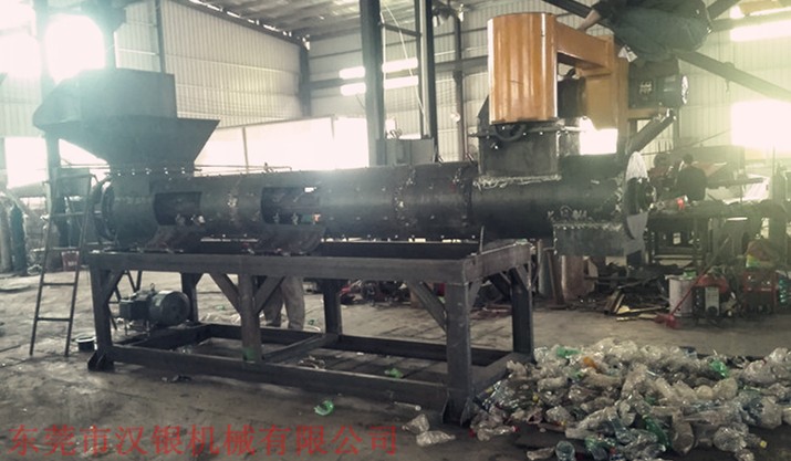 漢銀機(jī)械 飲料瓶脫標(biāo)機(jī)，礦泉水瓶剝紙機(jī)，可樂瓶扒紙機(jī)，脫皮機(jī)，扒皮機(jī)，剝皮機(jī)