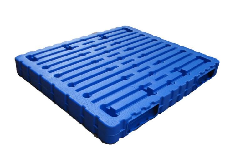 吹塑料卡板 雙面吹塑托盤 長1米2寬1米廣西藍色吹塑卡板廠家 南寧吹塑卡板價格