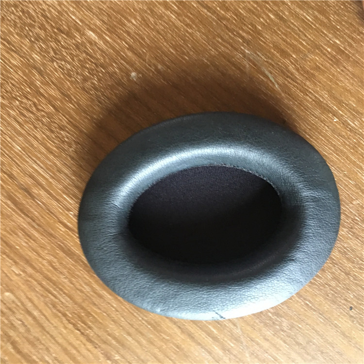 供應(yīng)頭戴耳機普通車縫皮耳套/PU皮耳套價格/青蛙皮耳套報價