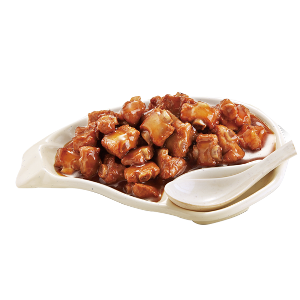 蓋澆飯半成品樂優(yōu)谷香汁燜排骨200g速食快餐方便速食調(diào)理包料理包