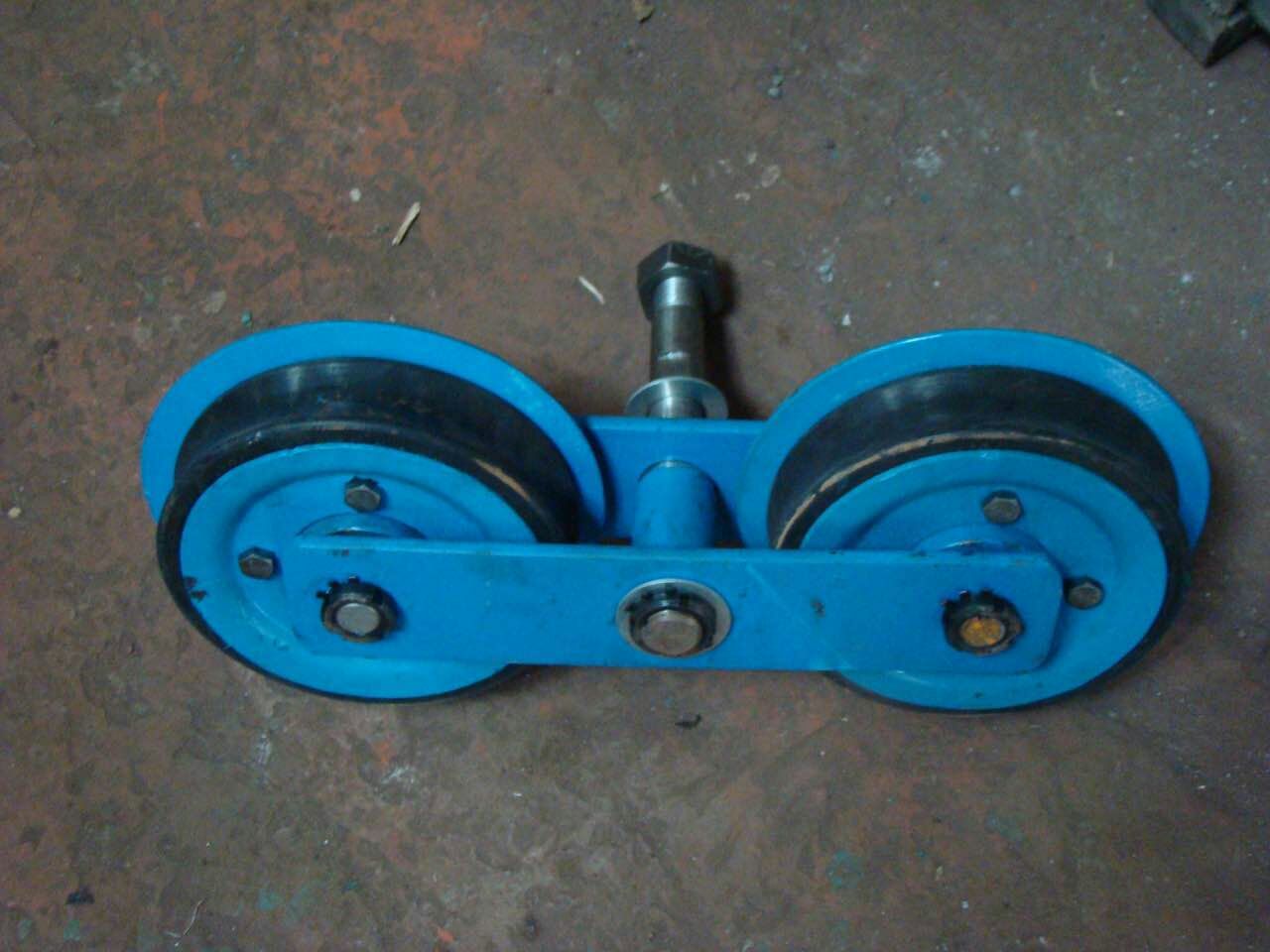 猴車雙托輪組件175G型  礦用猴車配件