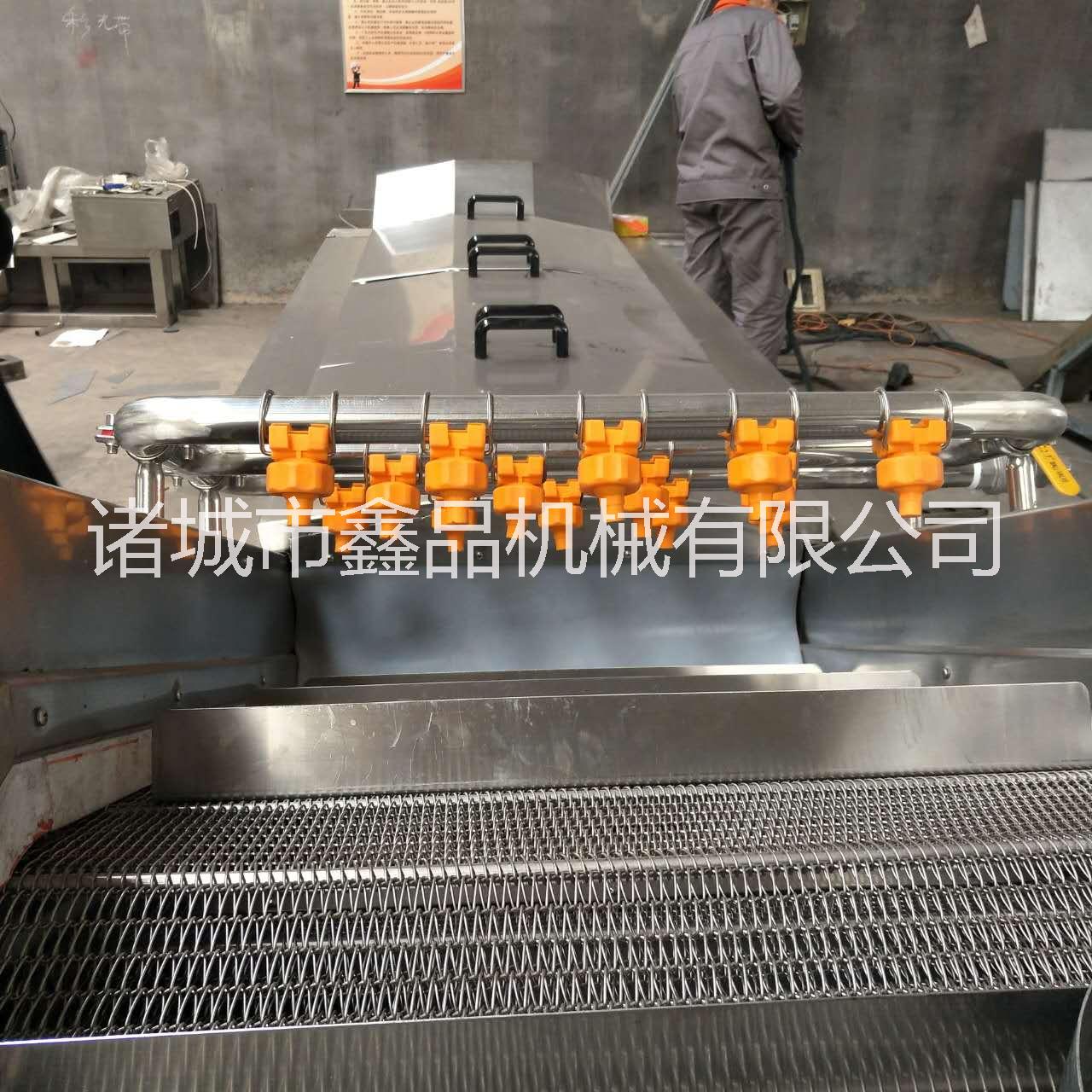 果蔬漂燙護(hù)色機(jī) 醬菜加工護(hù)色漂燙設(shè)備 冷庫(kù)加工漂燙專業(yè)廠家定制