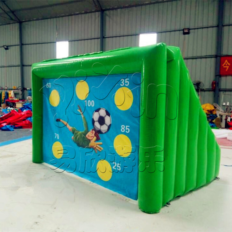 易欣新款充氣足球門 趣味充氣道具 戶外拓展訓(xùn)練器材 廠家直銷 趣味充氣足球門