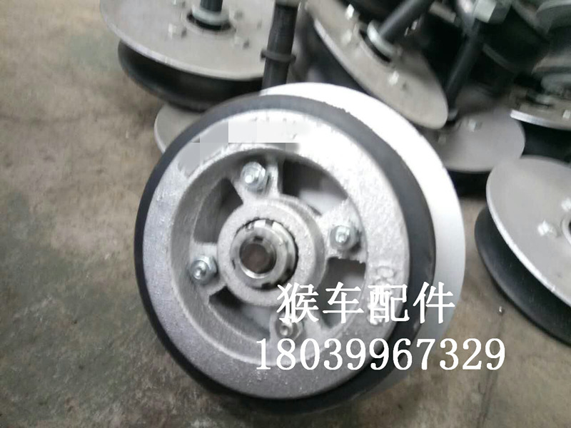 單托輪 新200型 猴車托繩輪 耐磨耐用 廠家生產 猴車配件
