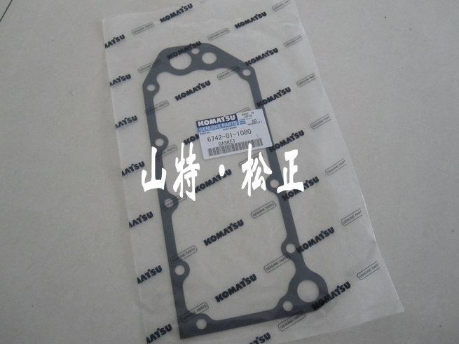 小松機油冷卻器蓋，小松原廠300-7機油冷卻器蓋 襯墊