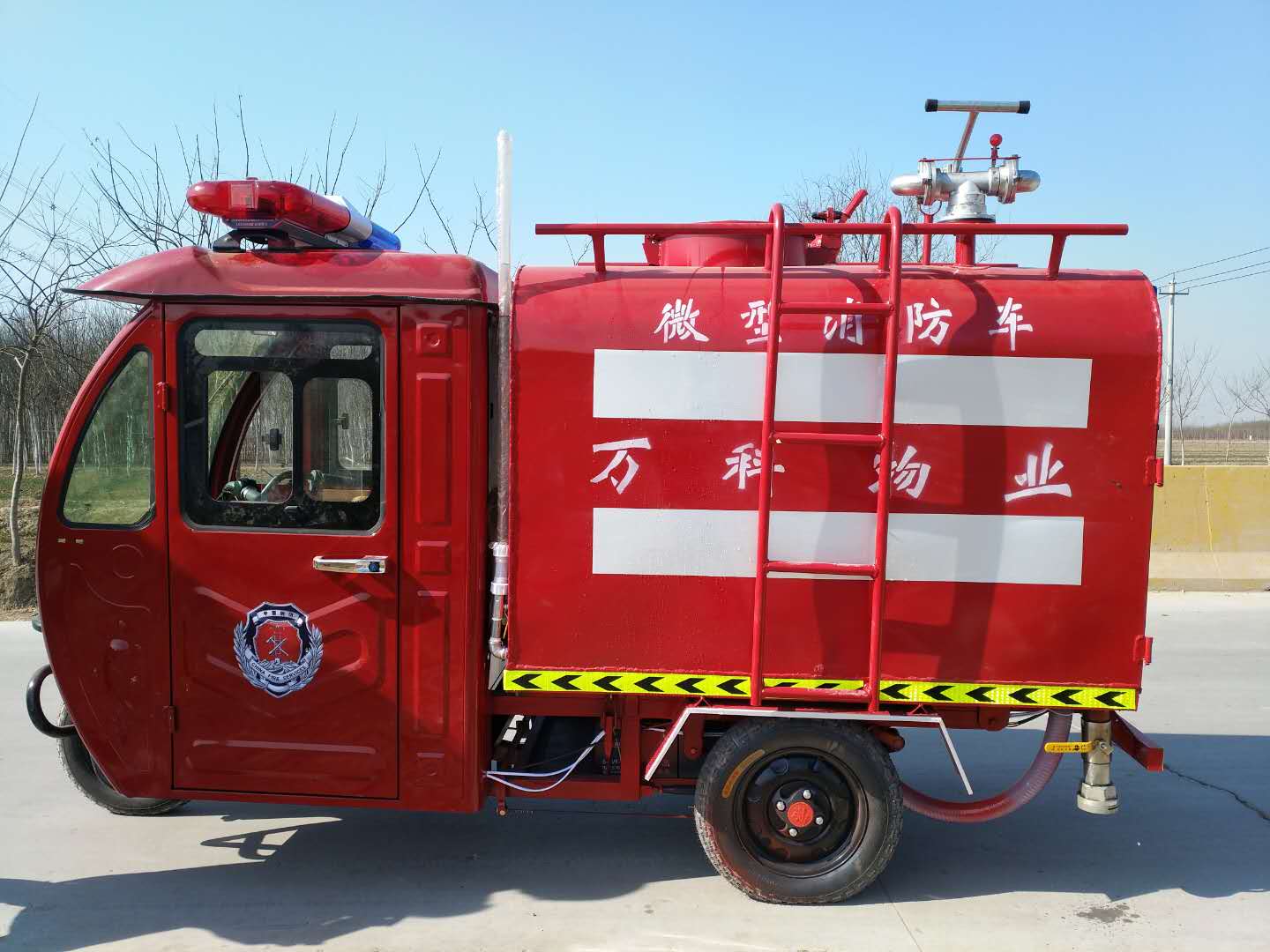 湖南省湘西州哪里賣電動四輪消防車  水罐消防車廠家  微型電動消防車