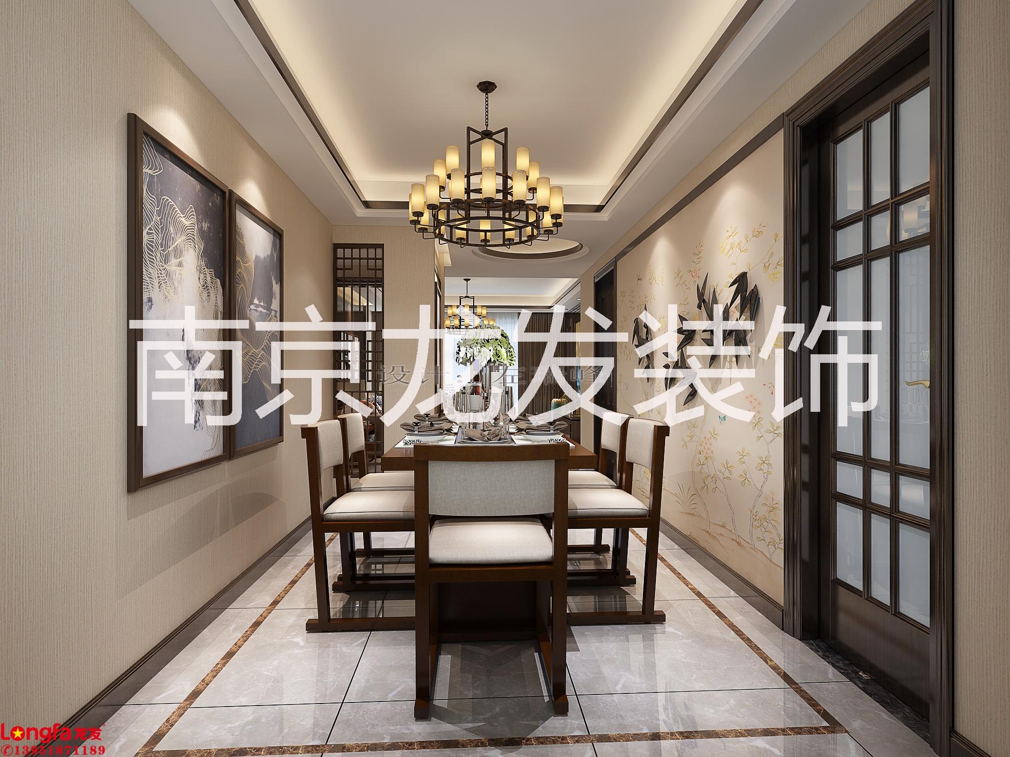 春江紫宸新中式風(fēng)格-南京裝修公司-春江紫宸裝修效果圖 龍湖春江紫宸裝修