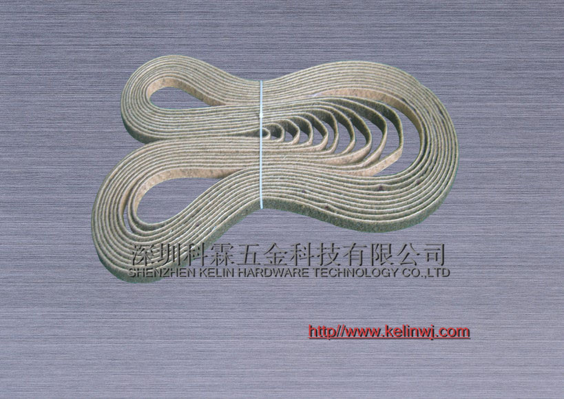 羊毛拋光輪、鏡面拋光輪、不銹鋼拋光輪 2100*15黃色尼龍帶