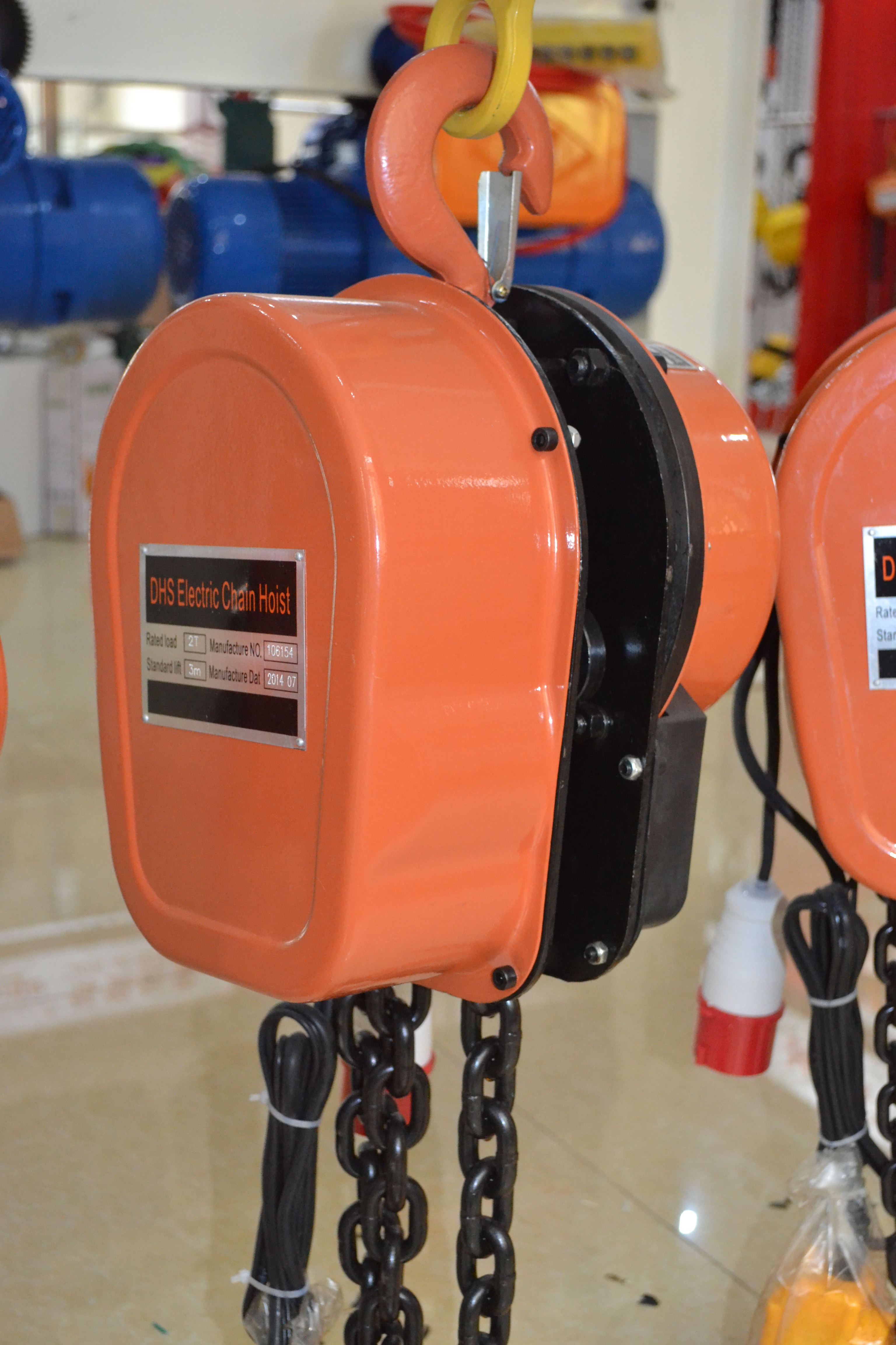 批發(fā)定做環(huán)鏈電動(dòng)葫蘆DHS  鏈條電動(dòng)葫蘆380V鏈條電動(dòng)葫蘆