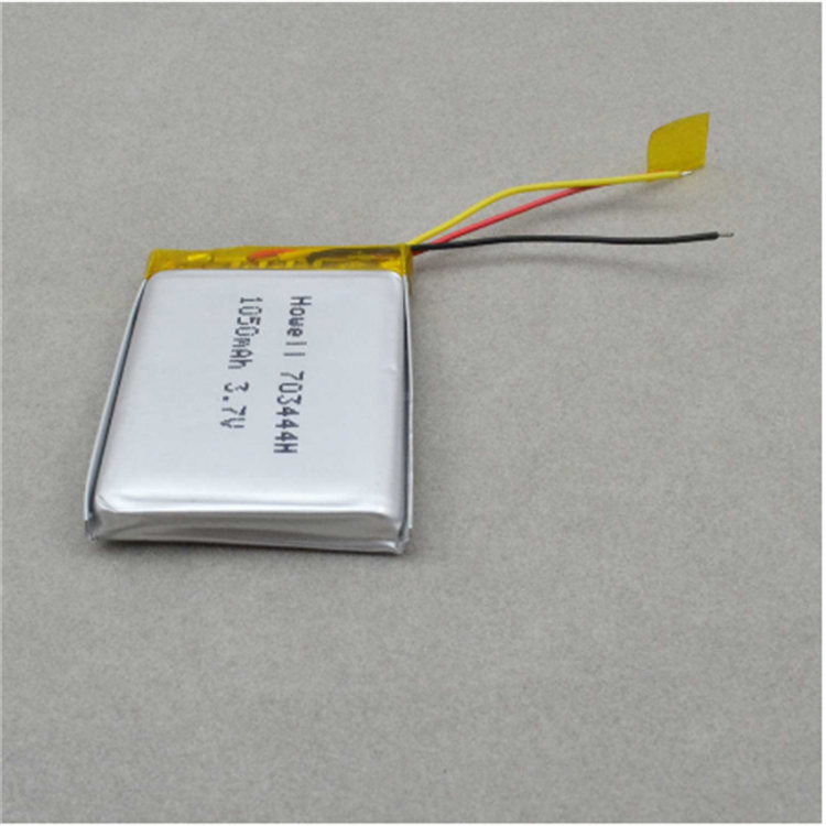鴻偉能源703444聚合物鋰電池1050毫安時(shí)筆記本電腦電池智能家居電池