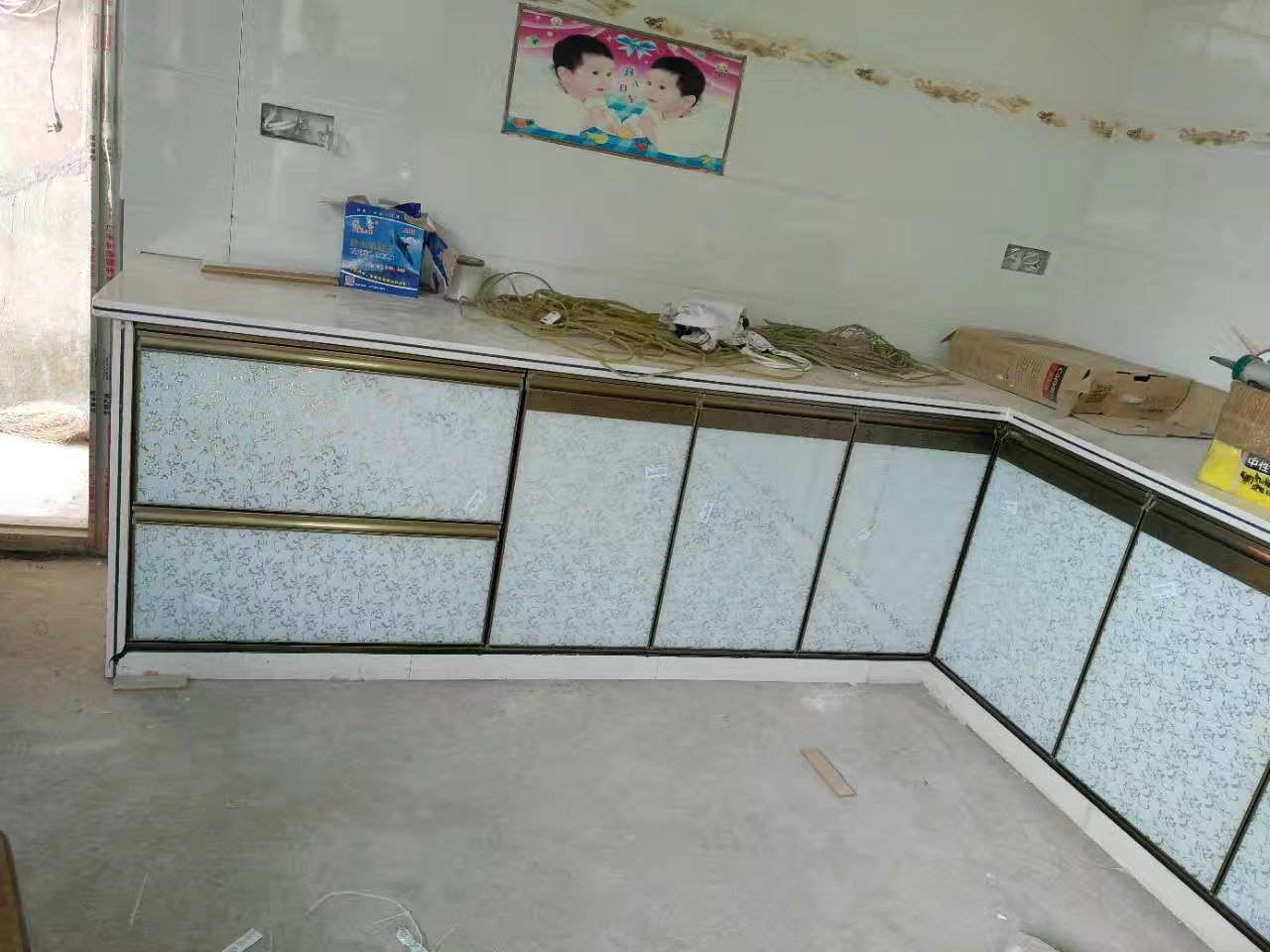 晶鋼門 玻璃櫥柜門 鋁合金型 晶鋼門 玻璃櫥柜門 鋁合金型材外 佛山廠家 南北旺 晶鋼門 櫥柜門