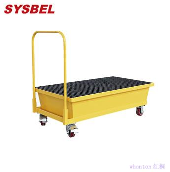 可移動(dòng)鋼制盛漏托盤SPM222  Sysbel鋼制盛漏托盤2桶型