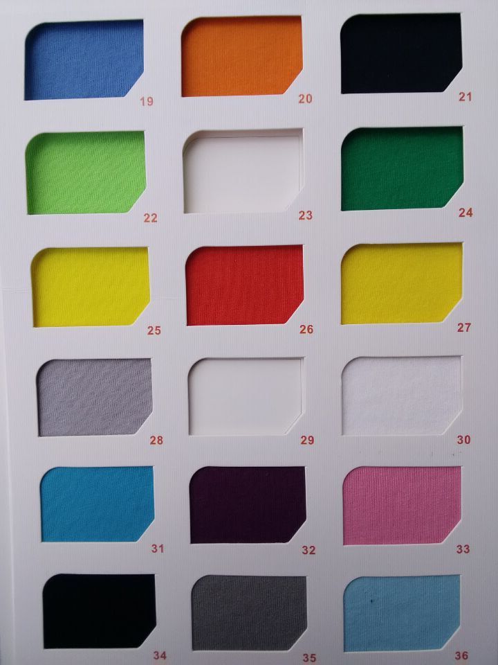 純棉汗布 針織全棉汗布T恤面料  21支全棉平紋