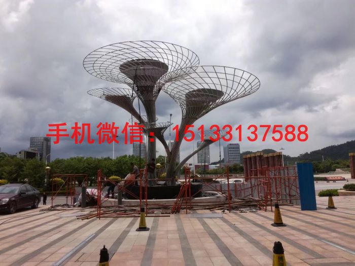 不銹鋼景觀雕塑 公園景觀不銹鋼雕塑