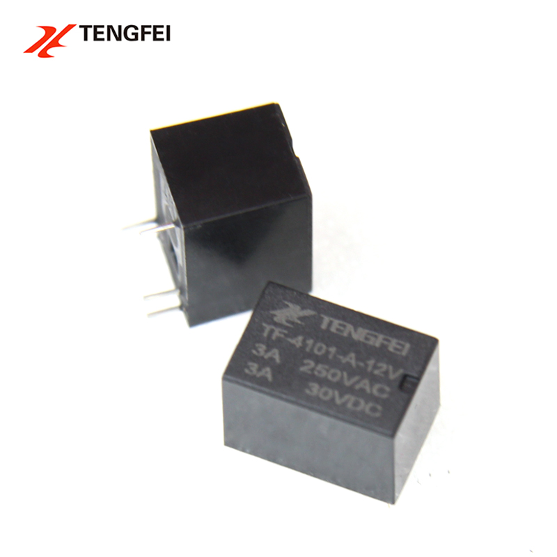 4101信號(hào)繼電器12V微型繼電器小型3A常開型HK4101F-DC12V廠家現(xiàn)貨
