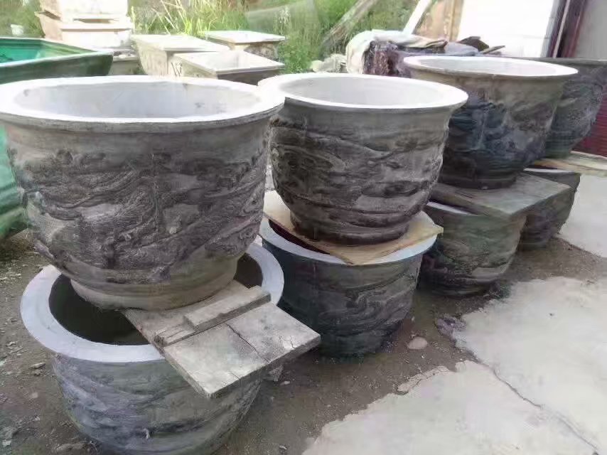 湖北十堰天藝模具廠供應(yīng)定做各種款式尺寸玻璃鋼水泥花盆模具