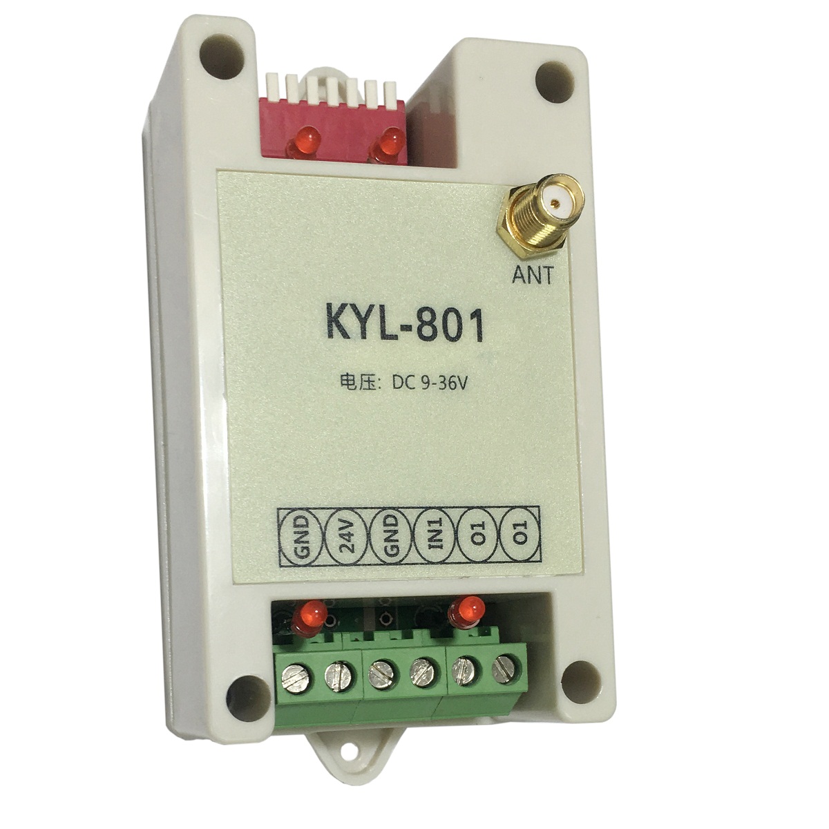 KYL-801L 1路開關量采集器/無線IO/無線接收*/可傳1-3公里