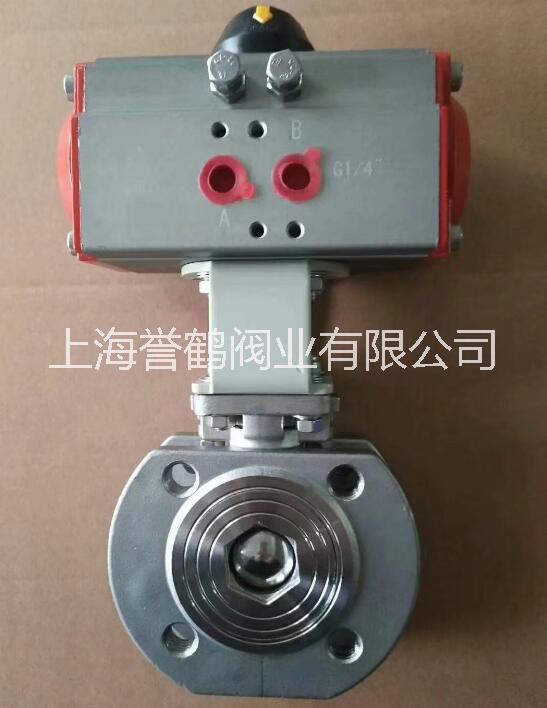 氣動對夾超薄型球閥