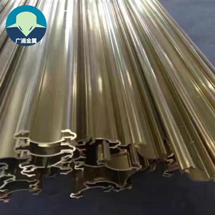 異型銅管 H62、H65黃銅管 毛細(xì)管 T2紫銅管 裝飾異型管