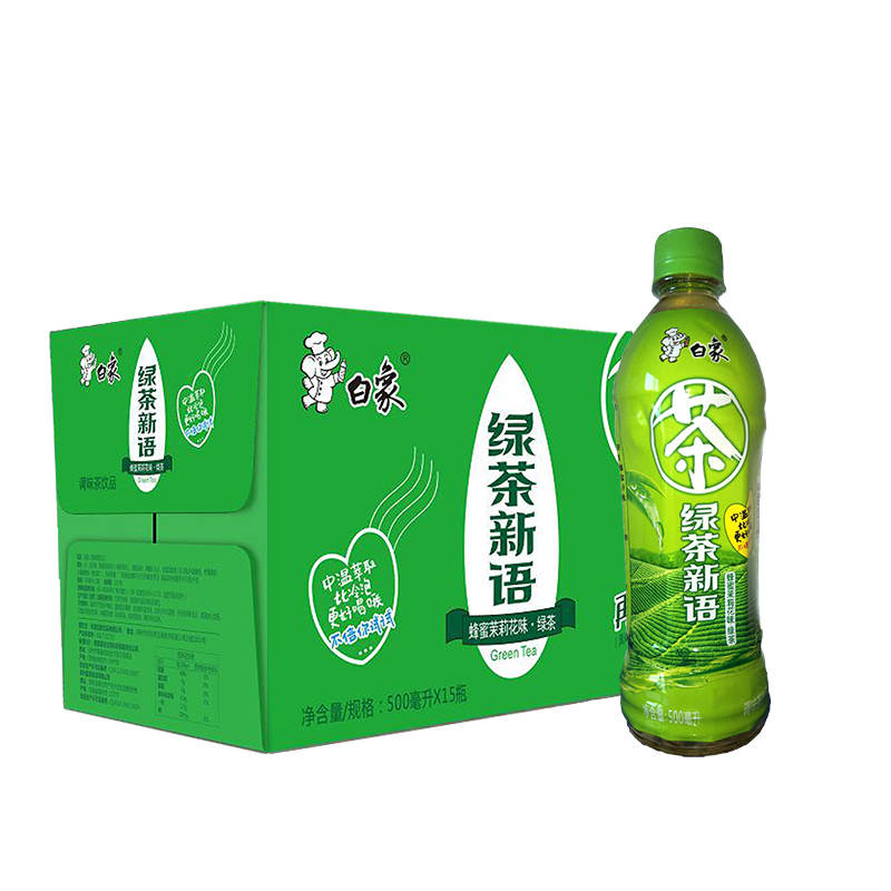 白象綠茶新語萃取優(yōu)質(zhì)名茶與蜂蜜茉