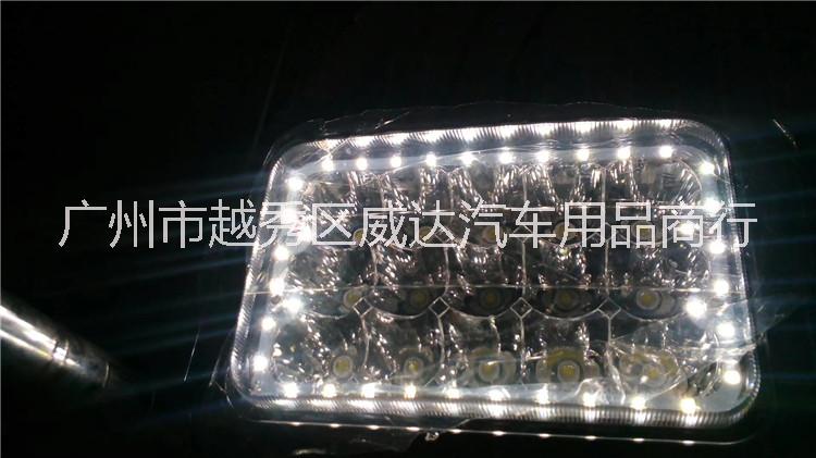 45W7寸微橢圓LED工作燈遠(yuǎn)近光有插頭帶光圈（可選顏色） 45W 7寸微橢圓LED工作燈