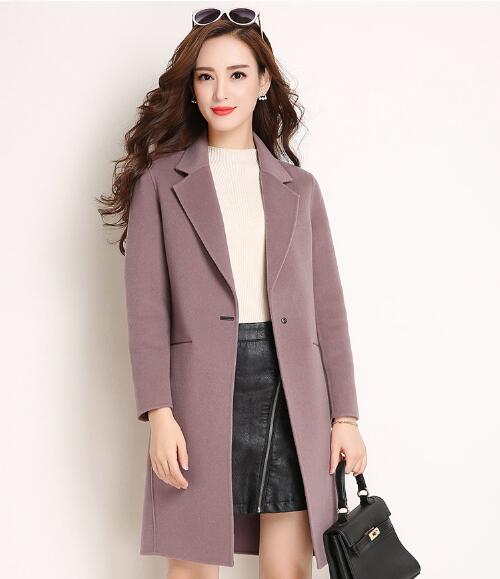 北京尾貨服裝女式大衣批發(fā)，羊絨大衣雙面呢大衣批發(fā)