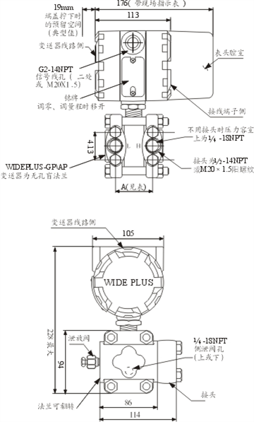 JYB-3151數(shù)字化電容壓力差壓變送器廣州青島工控3151差壓特價