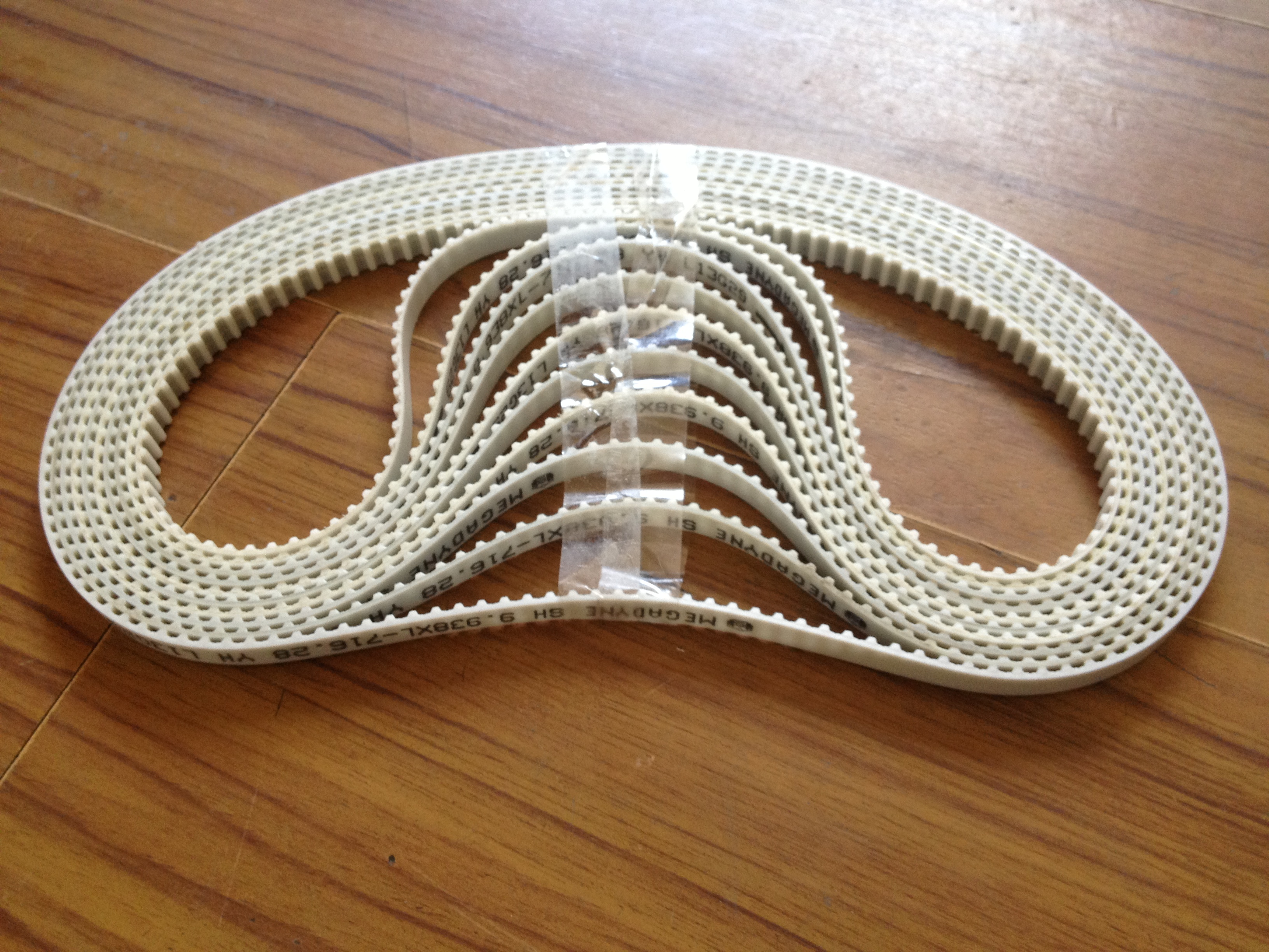 麥高迪同步帶，聚氨酯無縫同步帶