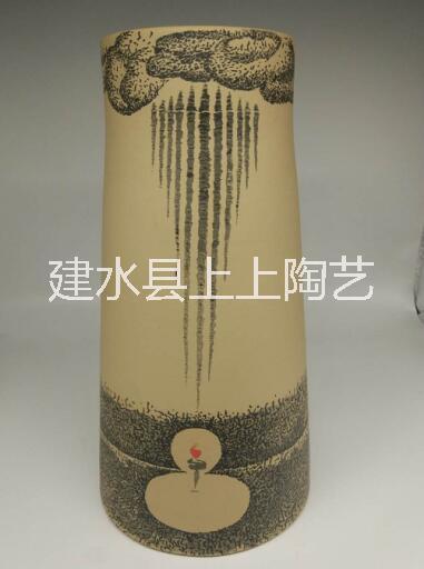 建水上上陶供應(yīng) 建水紫陶茶壺 紫陶花瓶 紫陶擺件
