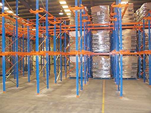 廠家制作中山倉儲貨架中山貫通式貨架 倉儲貨架貫通式貨架