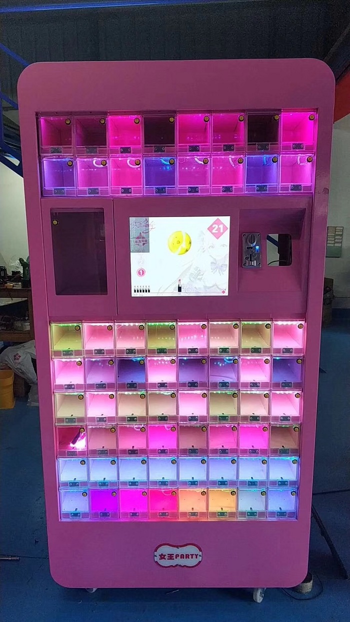 抖音口紅機 口紅反掃娃娃機 網(wǎng)紅口紅機 口紅禮品機 口紅機生產(chǎn)廠家 口紅機價格