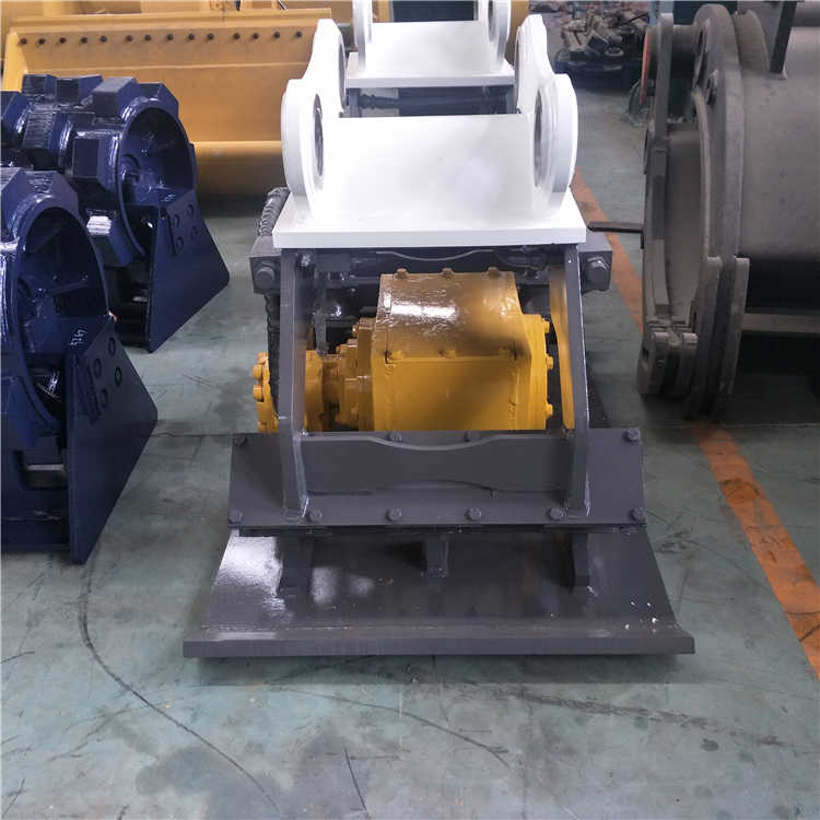 山西挖機平板振動夯 液壓挖機打夯