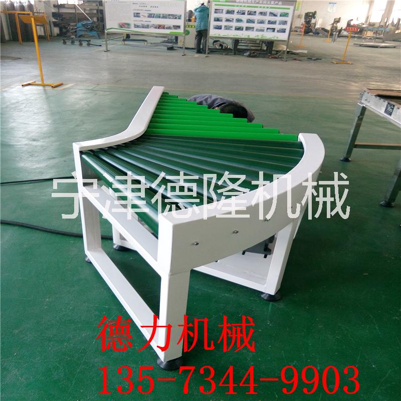 滾筒輸送機(jī)*動(dòng)力滾筒機(jī)，環(huán)形轉(zhuǎn)彎滾筒輸送機(jī)